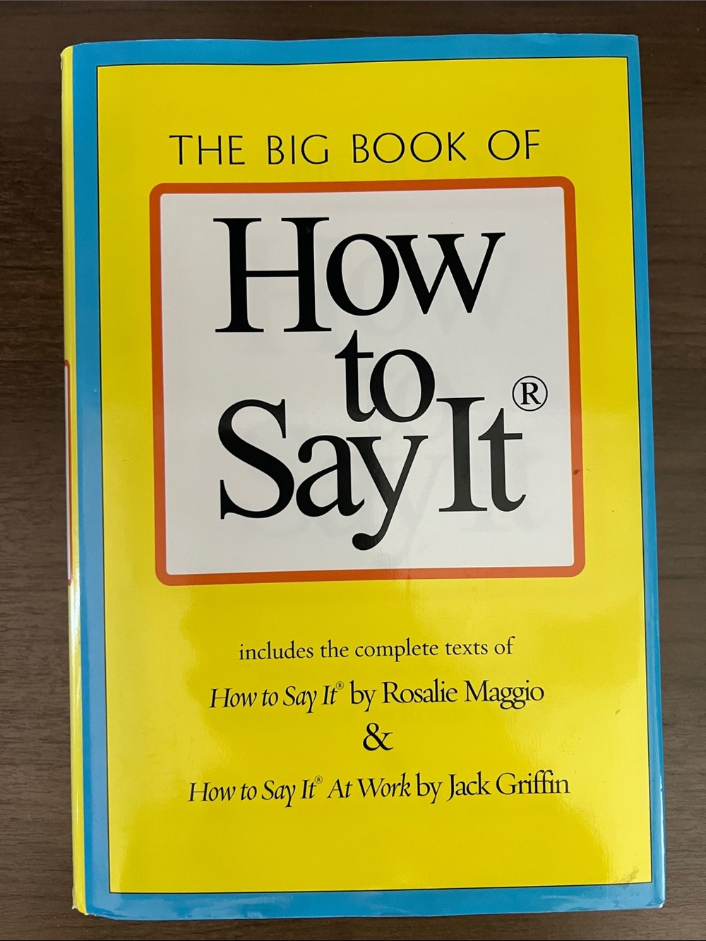 How to Say It book